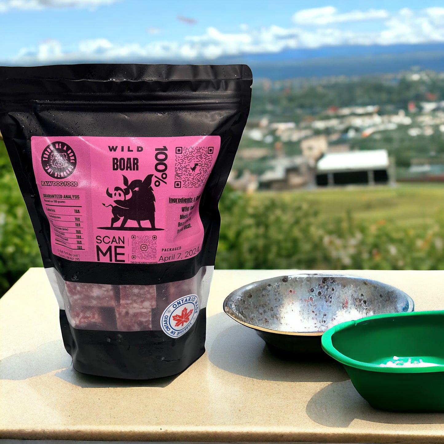 Wild Ontario Boar Blend — Muscle • Organ • Bone