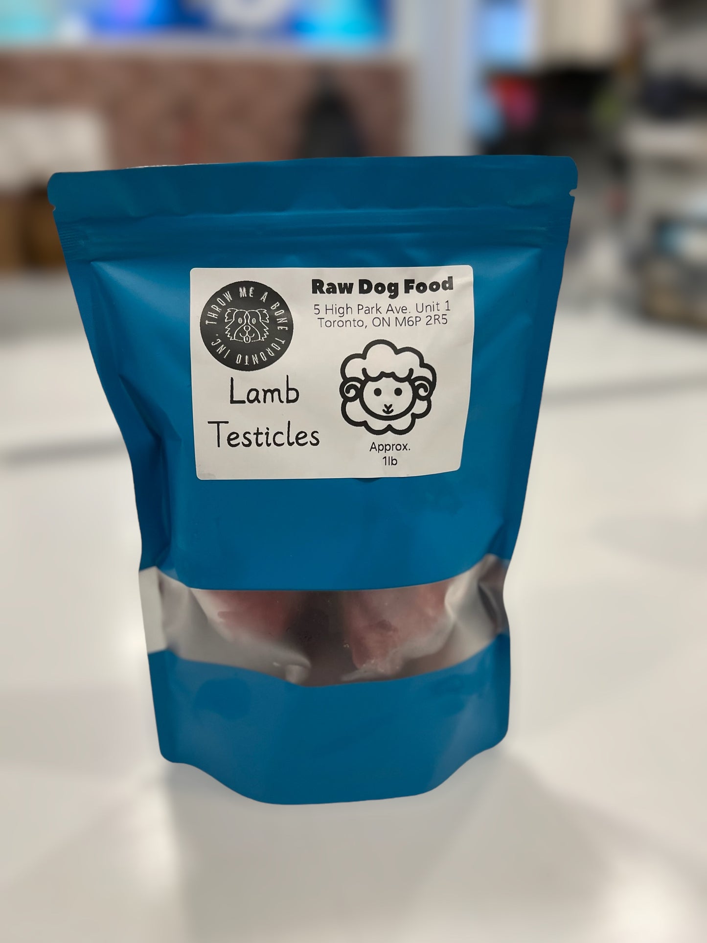 Raw & Flash Frozen Lamb Testicles