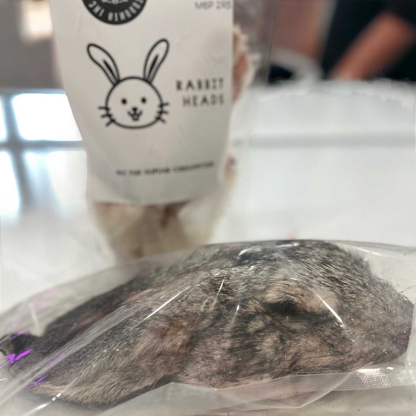 Ontario Furry Raw Whole Rabbit Head