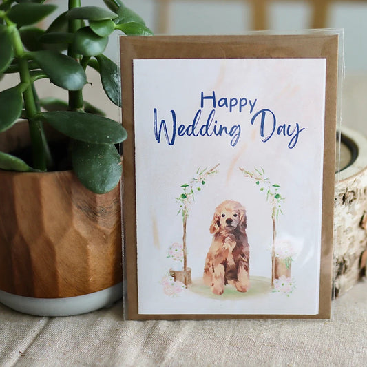 "Happy Wedding Day" Card