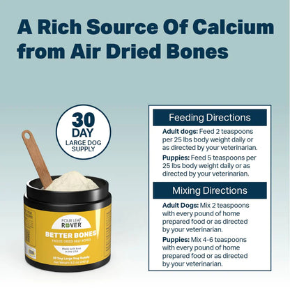 Better Bones - Dried Bone For Homemade Diets